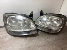 2004 NISSAN ALMERA PASSENGER & DRIVER SIDE FRONT HEADLIGHTS PAIR