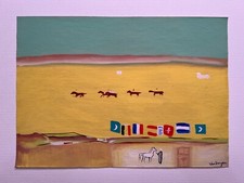 KEES VAN DONGEN Dessin sur papier (fait main) signé et estampillé art vintage...