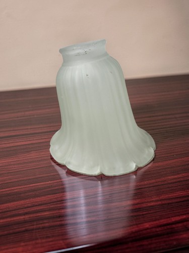 Vintage frosted glass slanted - vintage,