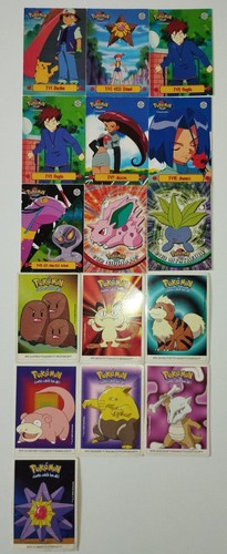 Lot cartes pokemon - 16, tv