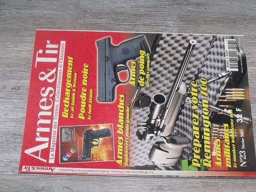 Revue armes tir n 23 - armes, n°23
