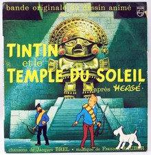 Tintin and the Temple of the Sun: Cartoon Soundtrack - 45Rpm Disc