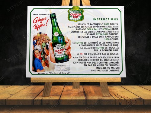 Gottlieb canada dry 1976 - dry,