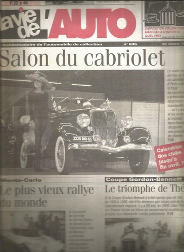 Vie auto n - vie, n°696