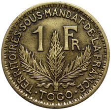 TOGO 1 Franc 1925