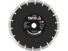 DISQUE DIAMANT 230mm 10mm TRONCONNER BETON PIERRE MATERIAUX A JANTE SEGMENTEE