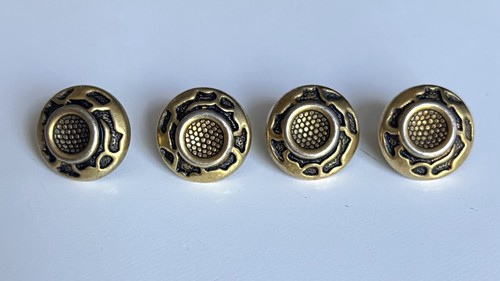 Lot boutons metal dore - boutons,