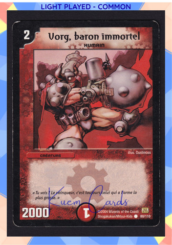 Vorg baron immortel 2004 - baron,
