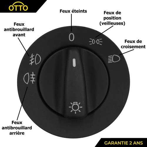 Commodo eclairage phare feux - commodo,