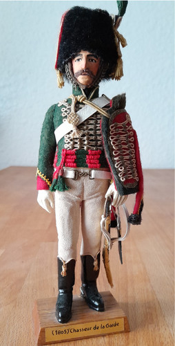 Figurine chasseur cheval - , à