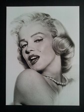 Maryline Monroe  Photo Noir et
