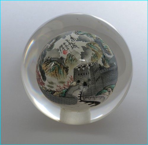 Boule escalier verre - ,