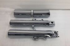 Harley Road King 2000-2013 Chrome Lower Slider Fork Legs With Covers OUTRIGHT