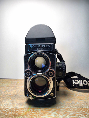Rolleiflex 8gx black - rolleiflex, 120mm