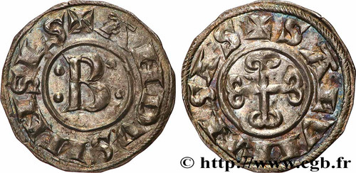Monnaie féodale bernard - monnaie,