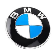 Emblème de malle arrière design plat avec logo BMW diamètre 82mm pour BMW Z4 ...