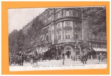 PARIS IX° / COUPLING & SCOOTER BIKE at the THEATRE DU VAUDEVILLE animated early 1900