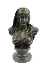 Sculpture En Bronze De Belle