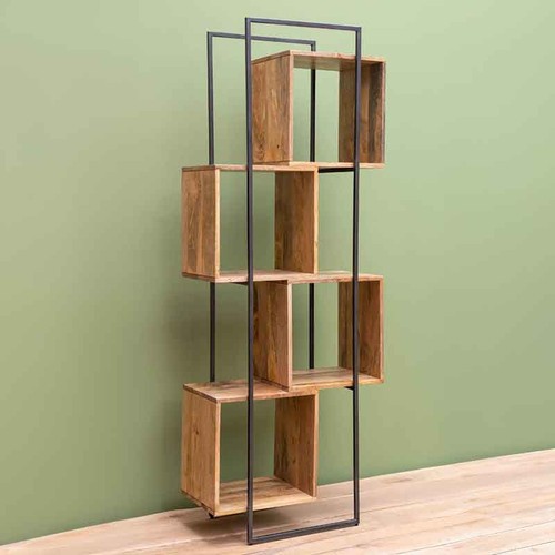 Etagère rubik bois manguier - etagère,