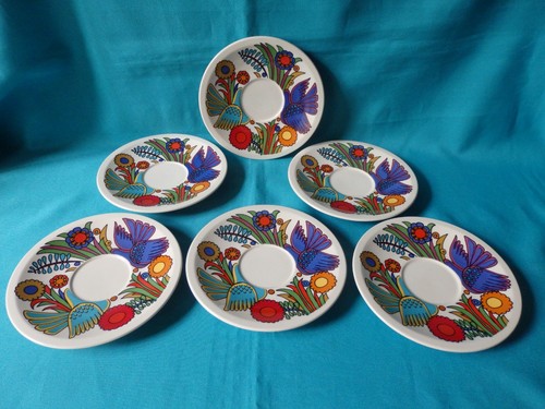 Acapulco sous tasses - 6, sous-tasses