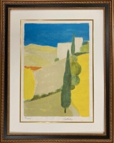 Lithographie bernard cathelin - lithographie,