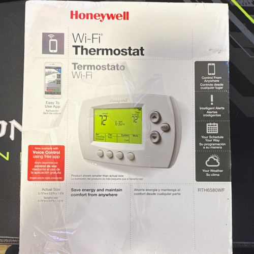 Honeywell rth6580wf fi - rth6580wf, wi-fi