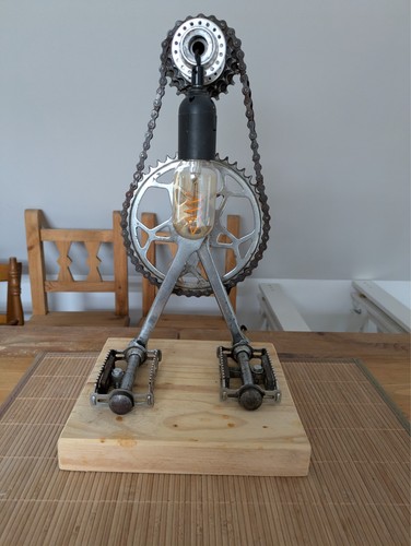Lampe industrielle vintage - industrielle,