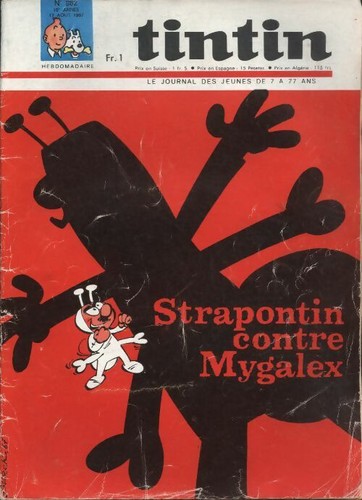 Tintin 982 strapontin - n°982, :