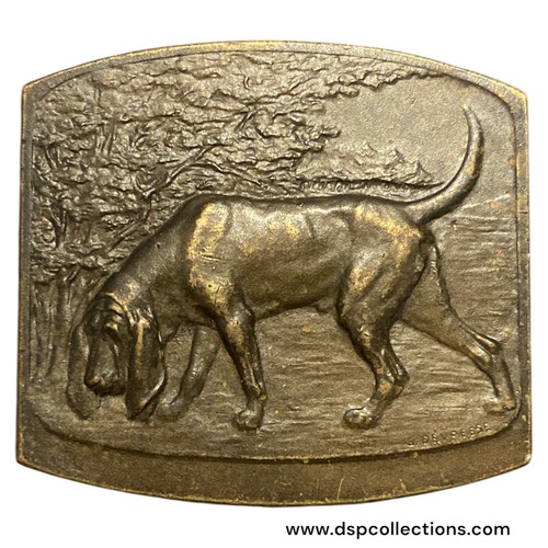 Rare medaille canine - rare, societe