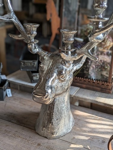 Bougeoir buste cerf tête - buste,