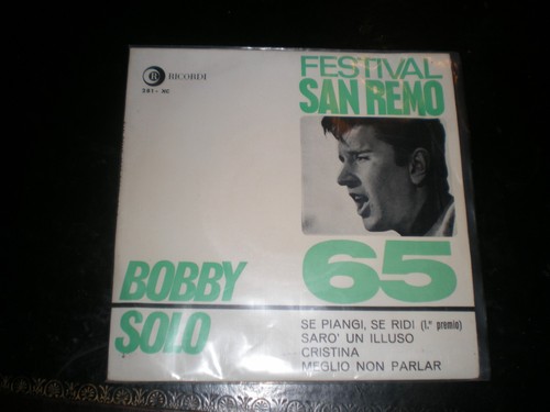 Vinyle bobby solo festival - ep,