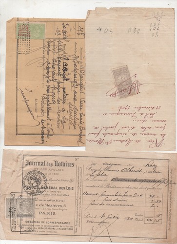 Lot dcuments diérents - ,
