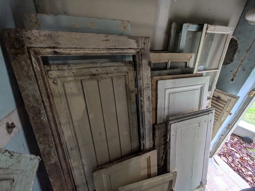 Portes volets anciens - et, lot