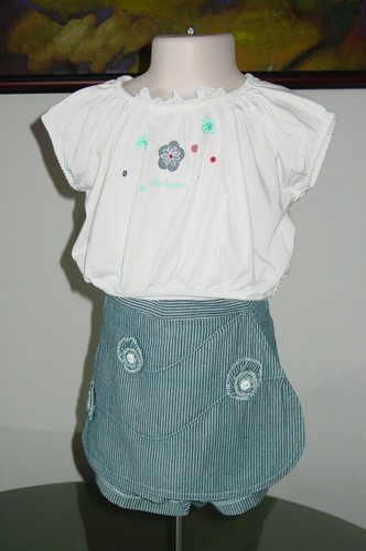 Nwt catimini palm - palm, skort