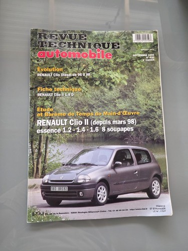 Revue technique renault clio - revue,