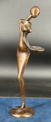 Nude woman bronze sculpture - nude,