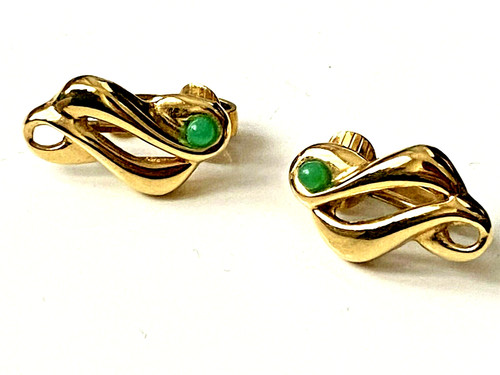Boucle oreille clips vintage - d'oreille,