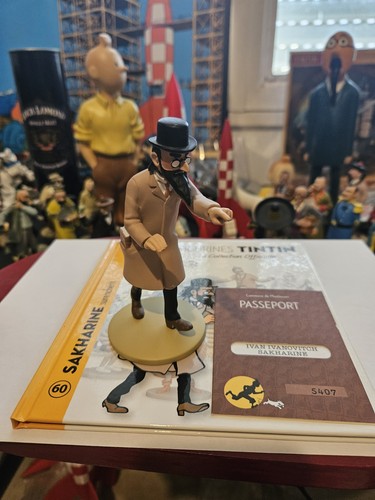 Figurine tintin kuifje - tintin,