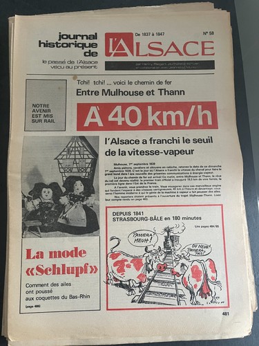 Lot numeros du journal - de, 41
