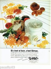 1983 ADVERTISING ADVERTISEMENT 056 SIMAC BREAD MACHINE PATS