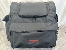 Harley Davidson By SAC Sissy Bar Backrest Black Canvas Luggage Travel Bag Large