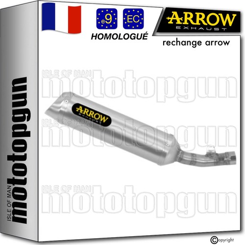 Arrow pot echappement - arrow, approuve