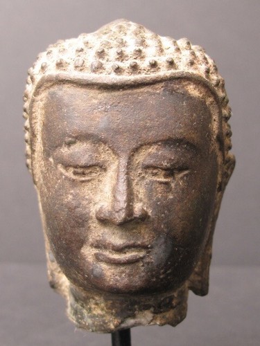 Antique tête bouddha en - antique,