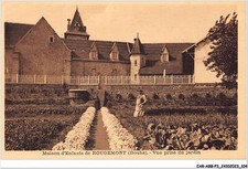 CAR-ABBP3-25-0255 - children's house of ROUGEMONT - view taken from the garden