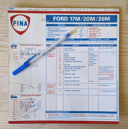 1971 fina ford 26 m - 26,