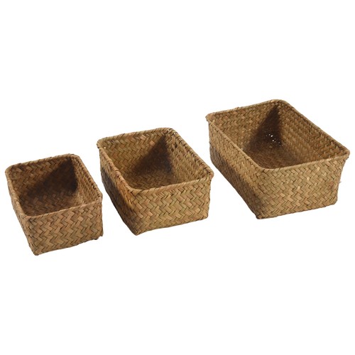 Panier rangement jonc de - de, en
