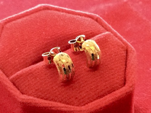 Boucle oreille clou or 18 - boucle,