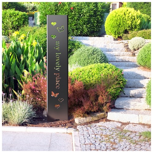 Piquet jardin panneau - de, de