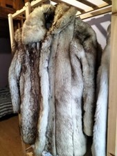 ANCIENNE VESTE FOURRURE AGNEAU