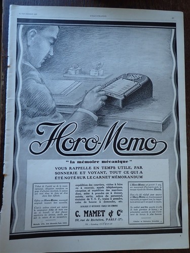 Horo memo chez - mamet, la
